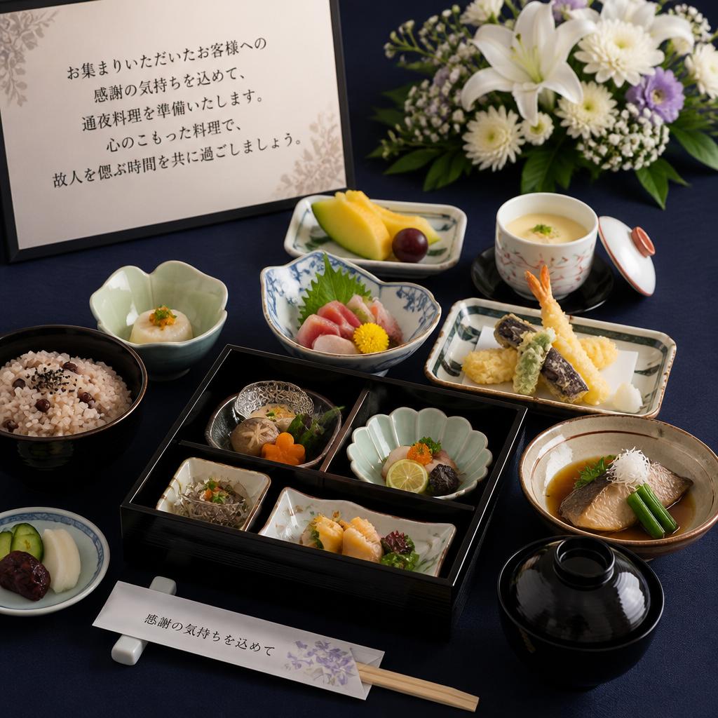 通夜料理のご提供